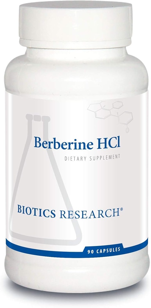 Biotics Research Berberine HCl, Botanical Berberine Supplement 500mg Per Serving - Supports Heart Health, Immune System, Healthy GI, Healthy Cholesterol, Gluten Free - 90 Capsules 2