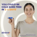 Abreva 10 Percent Docosanol Cold Sore Treatment, Treats Your Fever Blister in 2.5 Days - 0.07 oz Pump 5