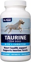 Taurine Supplement for Dogs Meets RDA of 500 mg per 25lbs Weight Unlike Most Alternatives, 120ct, Helps Maintain Dog Heart Health, Normal Function of The Cardiac Muscle & Normal Blood Flow 2