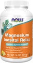 NOW Foods Supplements,powder Magnesium Inositol Relax, Nervous System Support*, Fizzy Lemonade Flavor, 16-Ounce 2