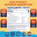 NEVISS Vitamin D3 5000IU + K2 (MK-7) 120mcg + Calcium Supplement 600mg, Algae Calcium Magnesium 2:1 3