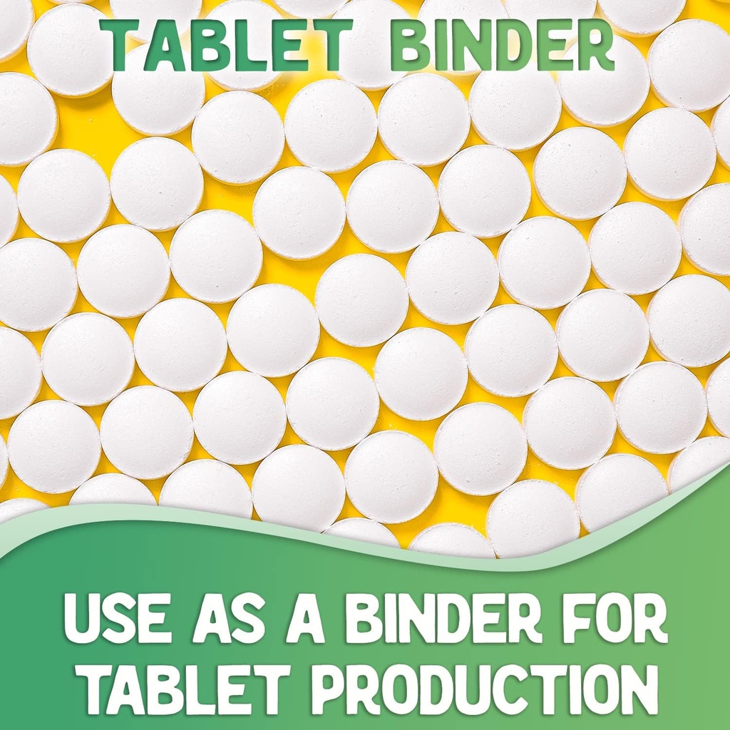 XPRS Nutra Microcrystalline Cellulose Powder - Odorless Cellulose Fiber Powder - 100% Pure Powdered Cellulose Supplement is an Insoluble Fiber for Pill Binder Mix and Cellulose Paste (1.10 Pounds) 4