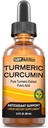Max Absorption Liquid Turmeric Curcumin Drops | for Joint, Back, Ache, Digestion Support | Liposomal Organic Turmeric Root Extract with Fulvic Acid | Vegan, Non-GMO, Made in USA 2
