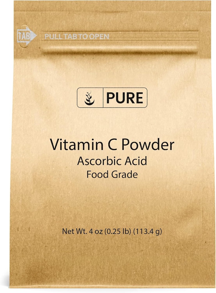 PURE ORIGINAL INGREDIENTS Vitamin C Powder, 11 oz, Ascorbic Acid 6