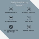 Evolve Breathe Easy Lung Gummies, Mullein Leaf, Boswellia Resin, Nettle Root, Forskolin, Butterbur, Bromelain, Allergy Relief, Asthma, Cough Support, Smokers Lung, Vaping Illness 4