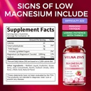 Magnesium Taurate Gummies 1800mg, Magnesium Taurate Supplement, High Absorption& chewable for Kid and Adults, Muscle and Heart Health Support, Vegan, Gluten Free, 60 Counts 4