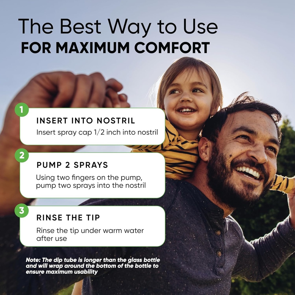 0.5% Povidone-Iodine Nasal Spray, Rapid Relief Formula, Helps with Daily Congestion, 100 Applications, 30ml 5