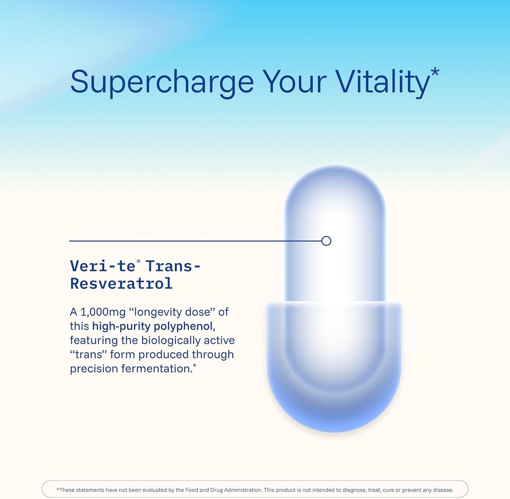 ProHealth Longevity Bulk Trans Resveratrol Powder 100 Grams - Pure Pharmaceutical Grade, 1000 mg per Scoop, Superior Absorption and Bioavailability 6