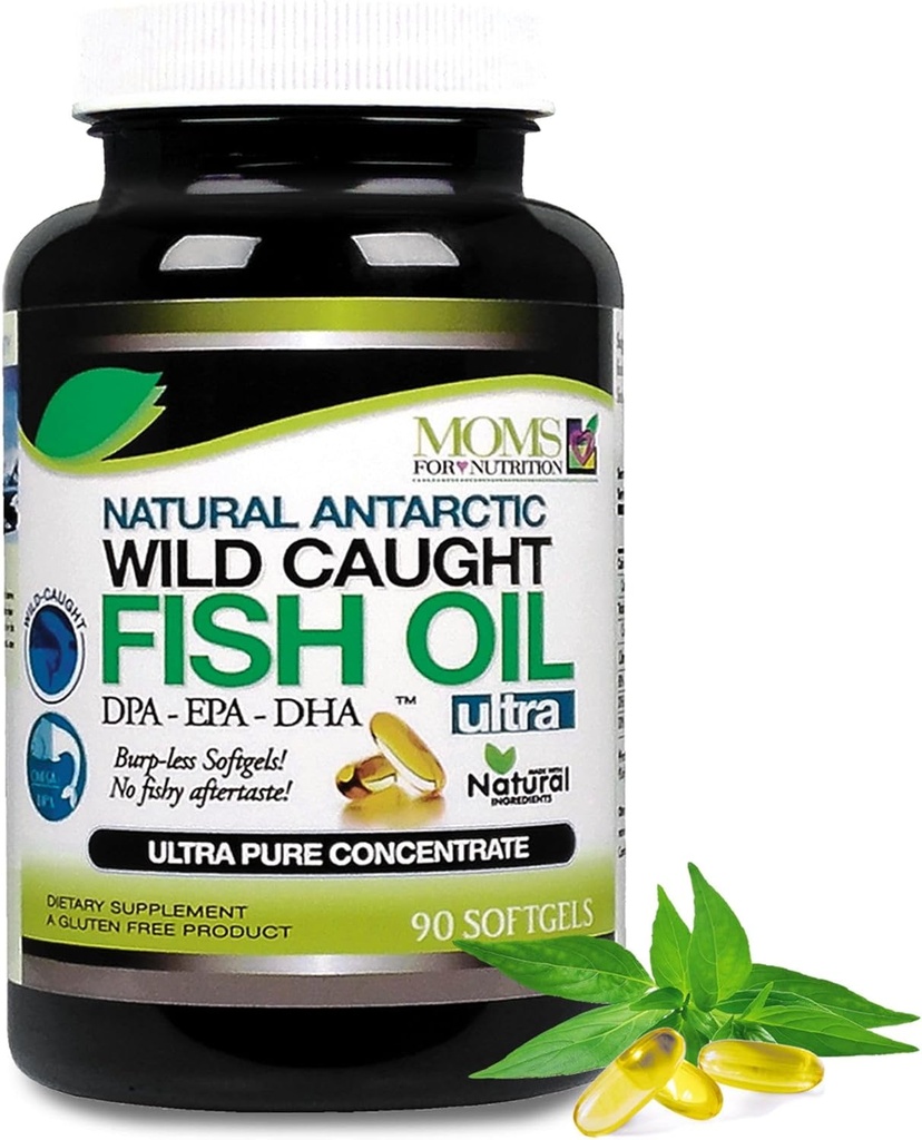 Wild Caught Omega 3 Fish Oil DPA-EPA-DHA 2,900 Milligram Fish Oil Supplement 2