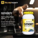 Isothority Whey Protein Isolate, Whipped Cream Blueberry, 2 lb - Ultra Absorbable Branched Chain Amino Acids (BCAA) Powder with 25g Per Serving, Low Carb - Build Muscle & Accelerate Recovery 3