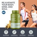 Korean Red Panax Ginseng 2000mg 120 Vegan Capsules Super Strength Extract NSF Certified Supplements, High Ginsenosides Supports Energy, Stamina, Performance and Clarity 3