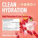 Keppi Electrolytes Powder – Raspberry Lemonade Flavor 50 Servings – No Sugar Hydration Supplement with Magnesium, Potassium, Sodium – Keto, Vegan, Fasting-Friendly, Zero Calorie Electrolyte Drink 3