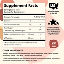 PYM Berry Mood Chews Support for Stress, Worry & Overwhelm, 20 Count | 130mg GABA, 90mg L-Theanine | Vegan, Non-GMO, Gluten-Free, No Added Sugar | All-Natural Mood Balance Supplement Made in USA 3