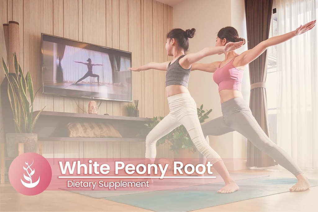 PURE ORIGINAL INGREDIENTS White Peony, (100 Capsules) Always Pure, No Additives Or Fillers, Lab Verified 5