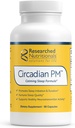 Researched Nutritionals Circadian PM - Promotes a Healthy Nervous System, Histamine Response & Peaceful Nights with L Theanine, 5 HTP, Valerian Root & GABA Supplements (90 Capsules) 2