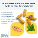 Researched Nutritionals Circadian PM - Promotes a Healthy Nervous System, Histamine Response & Peaceful Nights with L Theanine, 5 HTP, Valerian Root & GABA Supplements (90 Capsules) 4