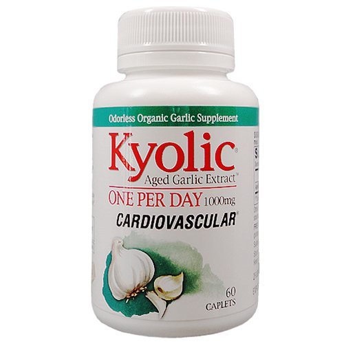 Kyolic Aged Garlic Extract One Per Day, 60 Caplets, 1000 mg, From Wakunaga 2