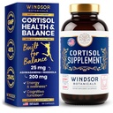WINDSOR BOTANICALS Cortisol Blocker and Multi Collagen Burn - Beauty and Mood Support Bundle 6