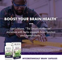 Host Defense Bundle with MycoBotanicals Brain* Capsules, 60 Count & Cordyceps Capsules, 60 Count - Support Memory & Focus - Support Immune Health & Energy* 4