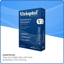 Vivioptal for Men, 30 Capsules, CoQ10, Lycopene & Resveratrol, Multivitamin & Multimineral, Gluten Free, German Formula 5