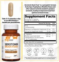 NATURAL STACKS Serotonin Brain Food w/L-Tryptophan & Rhodiola Rosea - Mood Support Supplement - Promotes Positive Mood, Calmness, Stress Relief - Happy Mood & Brain Support Supplement - 75 Capsules 4