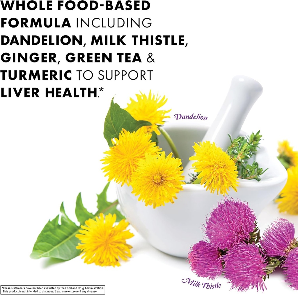 Bluebonnet Nutrition Liver Detox, Liver Health*, Antioxidant Protection*, Soy-Free, Gluten-Free, Kosher Certified, Non-GMO, Dairy-Free, 60 Vegetable Capsules, 60 Servings 5