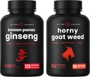 NutraChamps Korean Ginseng and Horny Goat Weed Bundle 2