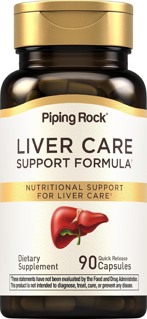 Piping Rock Liver Cleanse Complex | 90 Capsules | Liver Care Support Formula | Non-GMO, Gluten Free Supplement 2
