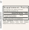 Codeage Chlorophyll Liquid Drops Supplement - Vegan Chlorophyll 50 mg per Serving, Organic Peppermint Flavor Clorofila Drink - Non-GMO, Gluten-Free, Vegan - 2 fl oz 3
