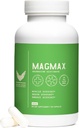 High Level Magmax Magnesium Glycinate Supplement for Adults, Supports Bone Health, Sleep, Heart, Muscle Function & Cramps, Gluten Free, Vegan, 275 mg, 90 Capsules 2