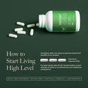 High Level Magmax Magnesium Glycinate Supplement for Adults, Supports Bone Health, Sleep, Heart, Muscle Function & Cramps, Gluten Free, Vegan, 275 mg, 90 Capsules 6