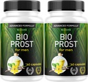 (2 Pack) BioProst For men - Bio Prost For Men, BioProst, Bio Prost, Bio Prost Original, Bio Prost Capsules, BioProst Pills, Original BioProst Supplement Support Formula, 120 Capsules For 2 Months 2