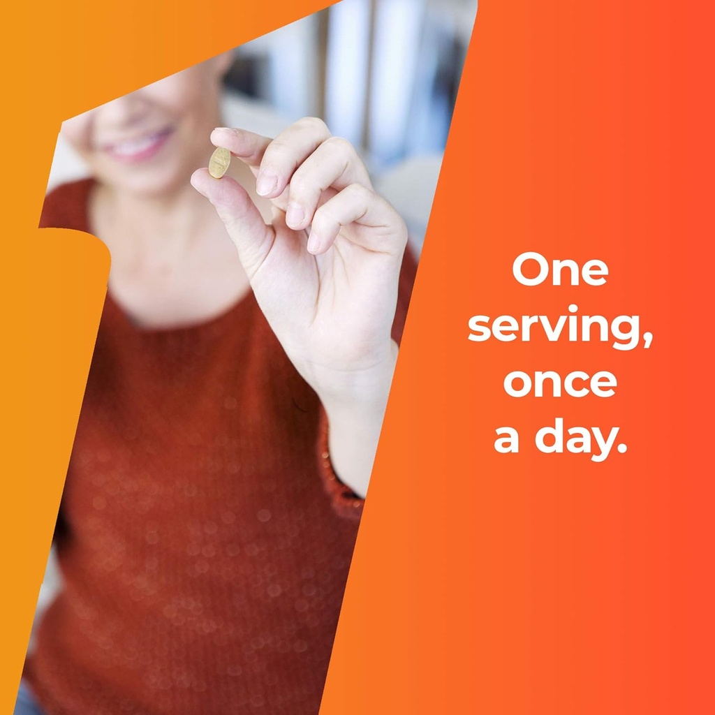 One A Day Women’s 50+ Multivitamins, Supplement with Vitamin A, Vitamin C, Vitamin D, Vitamin E and Zinc for Immune Health Support, Calcium & More , Tablet, 175 Count 6