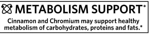 Generic Spring Valley Cinnamon Plus Chromium, 1,000 mg, 180 Count Capsules - Natural Dietary Supplement for General Wellness & + Sticker Dri Store 5