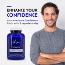 Elon Matrix Man - 60 Day Supply - Hair Growth Vitamins for Men – Saw Palmetto & Biotin Advanced Formula Vitamins – Promotes Healthy Beard Growth – (120 Capsules) 4