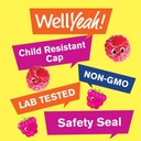 WellYeah Vitamin B12 Gummies for Kids - Boost Energy, Improve Brain Function, and Strengthen Immune System - Non-GMO, Gluten-Free - Great Tasting Berry Flavor - Easy to Chew - 60 Gummies 6