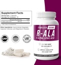 NERVE RENEW R-ALA Stabilized R Alpha Lipoic Acid 600mg Nerve Support Supplement 3 Pack 3