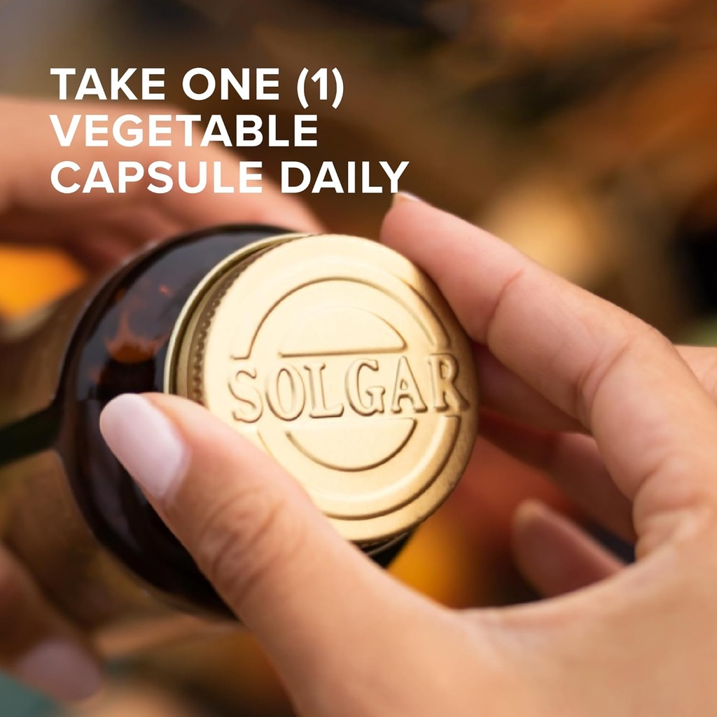 Solgar B-Complex “50” - 100 Vegetable Capsules - Energy Metabolism & Nervous System Support - Non-GMO, Vegan, Gluten Free - 100 Servings 4