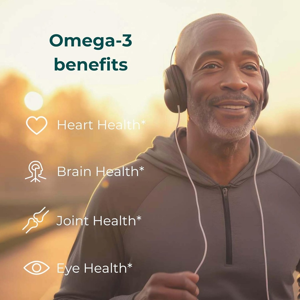 Iwi Omega-3 Minis & Brain Omega-3 Bundle, 30 Servings, Vegan Plant-Based Algae Omega 3 with EPA + DHA, Krill & Fish Oil Alternative, No Fishy Aftertaste 3