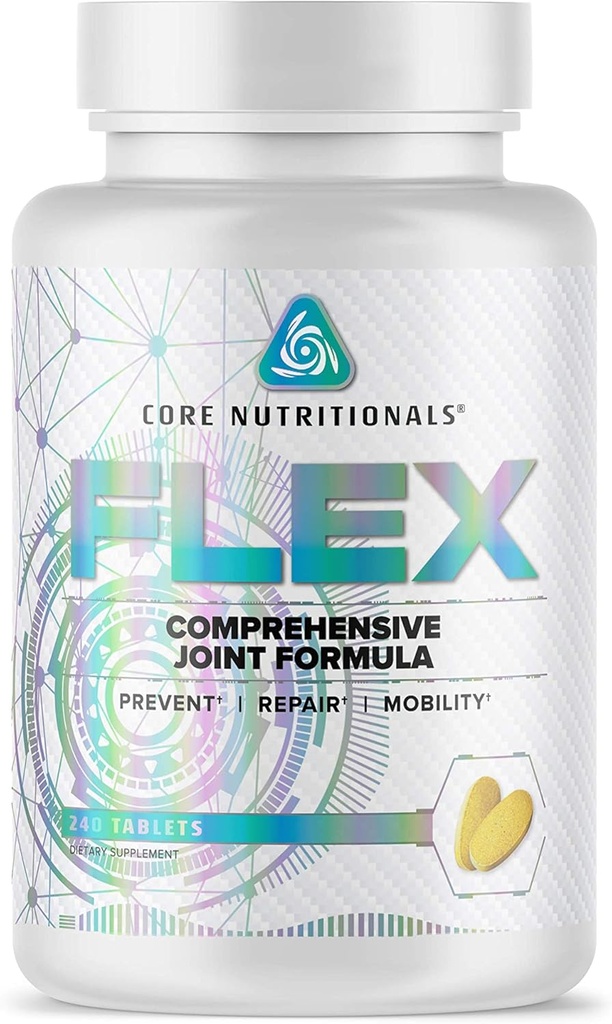 Core Nutritionals Flex Comprehensive Joint Formula | Promotes Healthy Tendons, Ligaments, & Cartilage | Improve Mobility | Antioxidants for Recovery | 240 Tablets 2