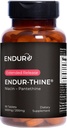 ENDUR-Thine Niacin – Pantethine, Heart & Liver Health Supplement, Efficient Formula for Optimal Absorption, Gluten Free, 500mg (90 Tablets) 2