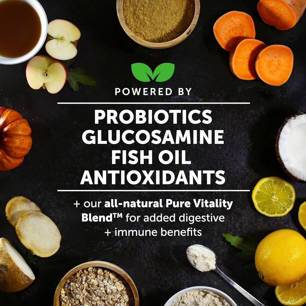 Omega 3 Fish Oil & Multivitamin Max Strength Bundle: Wild Caught Omega 3 Supplement & 15-in-1 Dog Vitamins for Skin, Coat, and Health (32oz) 5