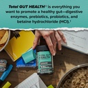 ONNIT Total Gut Health Daily Digestive Support, IGEN™ Non-GMO Tested Digestion Supplement for Women and Men with 7 Strains of Probiotics, Prebiotics, Enzymes and Betaine HCL, 60 Count 6