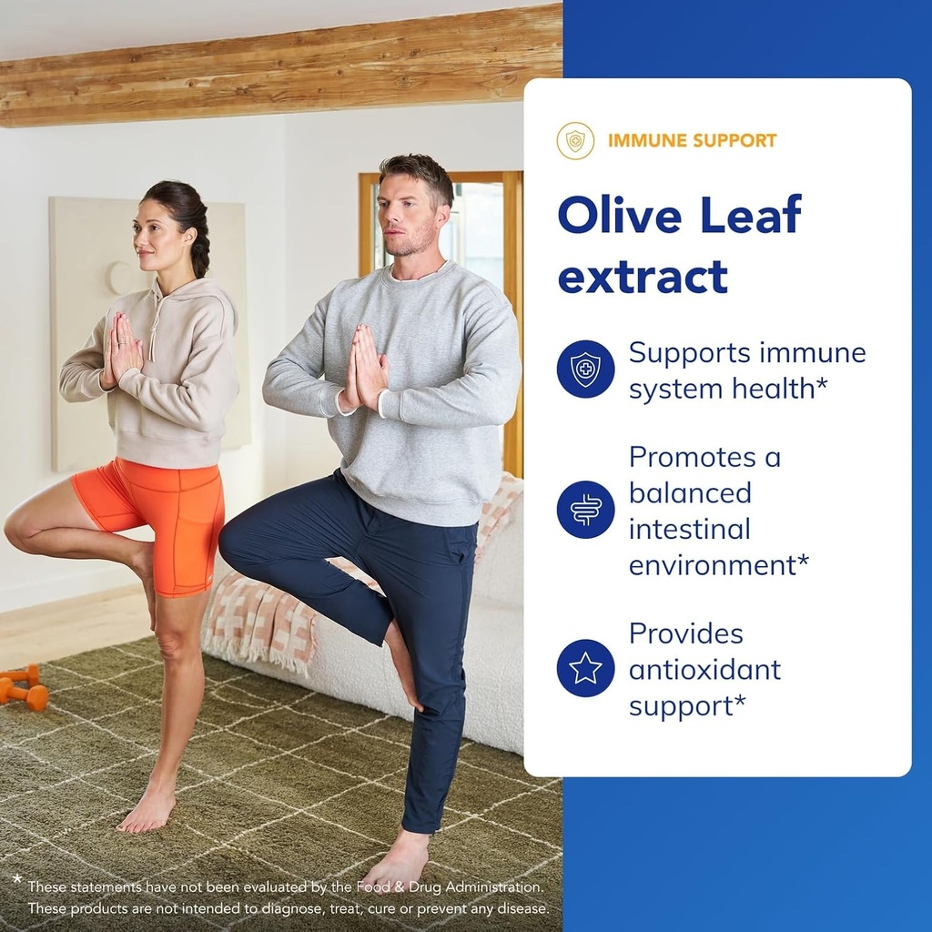 Pure Encapsulations Olive Leaf Extract | Hypoallergenic Supplement Supports Immune System and Healthy Intestinal Environment | 120 Capsules 4