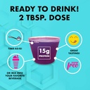 Nutritional Designs LPS Liquid Collagen & Whey Protein Supplement - Non-GMO Drink, Sugar-Free - Promotes Healthy Skin & Hair for Men & Women, Grape, Single Serve (100 Packets) 6