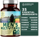 Number One Nutrition Premium Men's Daily Multivitamin Multimineral Supplement [Gluten Free, Non-GMO], Vitamins A C E D B1 B2 B3 B5 B6 B12, Magnesium, Biotin, Sprulina, and Zinc, 60 Veg Caps 2
