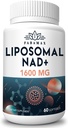 1600 mg Liposomal NAD Supplement, 98% Pure NAD+ Supplement, Superior Absorption, Alternative to Nicotinamide Riboside or NADH to Boost NAD+ for Aging Defense, Energy, Longevity, 180 Softgels 2