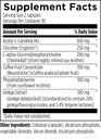 Designs for Health Brain Vitale with Cognizin Citicoline - 'Nootropic' Supplement to Help Support Cognition, Mood + Memory with GPC Choline, Ginkgo + Acetyl L Carnitine HCL (60 Capsules) 4