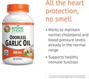 Botanic Choice Odorless Garlic Oil Softgels - Antioxidant Cholesterol and Immune Support Supplement for Adults - Gluten Free Non-GMO - 180 Pills 4