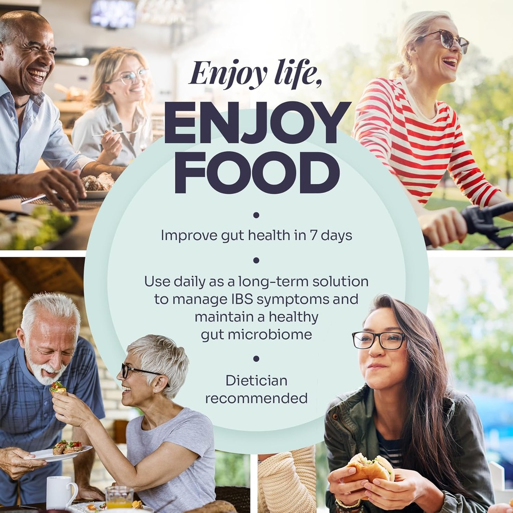 IBtrol® 3–in–1 IBS Gut Health Supplement with Psyllium, Prebiotic and Probiotics, Manages IBS Symptoms, Gas, Bloating, Diarrhea, Constipation, Abdominal Pain 60 Servings (Natural Orange Flavor) 6